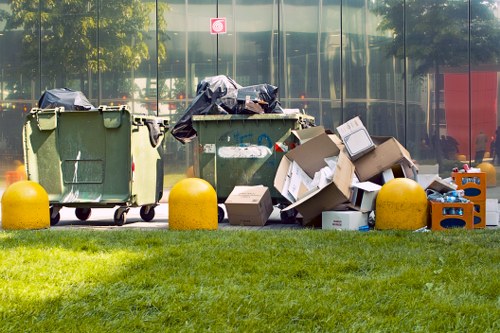 Business waste collection in St Paul's