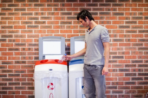 Recycling initiatives in a Central London office