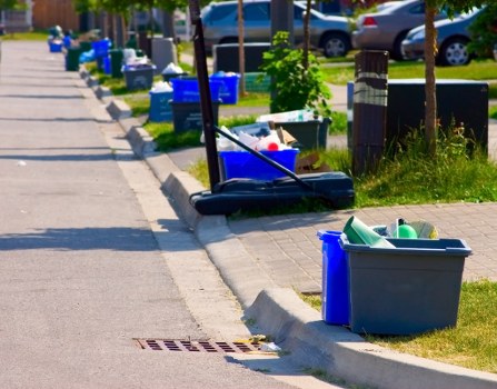 Smart waste management technology in use by a London business